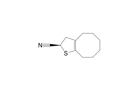 (R)-2,3,4,5,6,7,8,9-Octahydrocycloocta[b]thiophene-2-carbonitrile