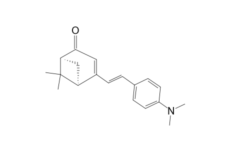 (1R,5S)-2-[(E)-2-(4-dimethylaminophenyl)ethenyl]-7,7-dimethylbicyclo[3.1.1]hept-2-en-4-one