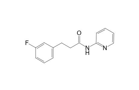 Benzenepropanamide, 3-fluoro-N-(2-pyridinyl)-