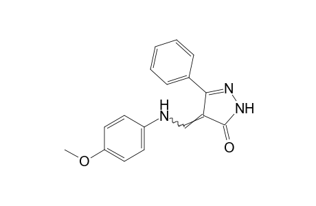 4-[(p-anisidino)methylene]-3-phenyl-2-pyrazolin-5-one
