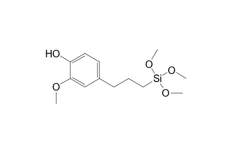 3-(3'-Methoxy-4'-hydroxyphenyl)propyl trimethoxy silane