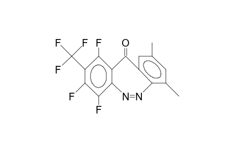 1,3,4-Trifluoro-7,9-dimethyl-2-trifluoromethyl-dibenzo(C,F)(1,2)diazepin-11-one