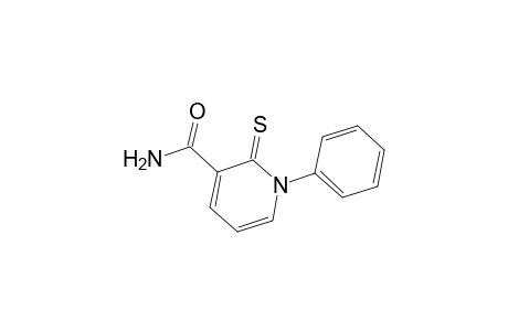 1-phenyl-2-sulfanylidene-3-pyridinecarboxamide