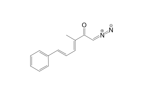 (3E,5E)-1-diazo-3-methyl-6-phenylhexa-3,5-dien-2-one