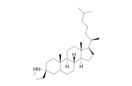 3.alpha.-methylamino-3.beta.-ethylcholestane