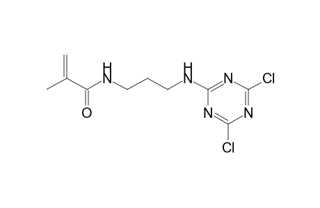 2-Propenamide, N-[3-[(4,6-dichloro-1,3,5-triazin-2-yl)amino]propyl]-2-methyl-