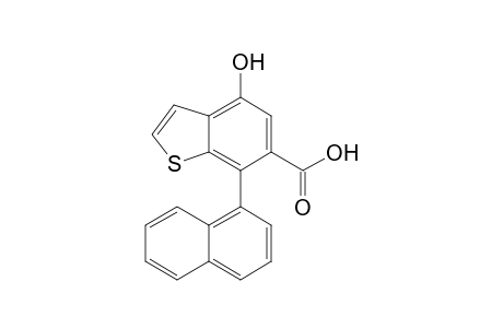 4-Hydroxy-7-(1'-naphthyl)-benzo[b]thiophene-6-carboxylic caid