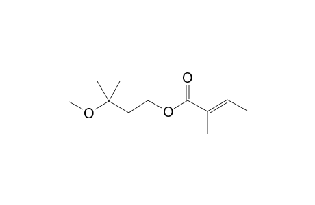3-methoxy-3-methylbutyl (2E)-2-methylbut-2-enoate