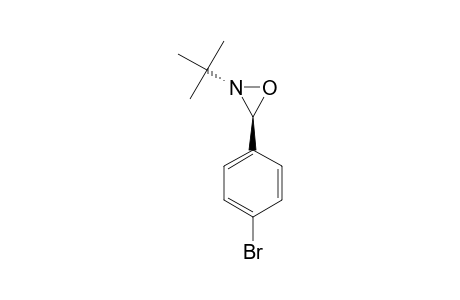 E-2-TERT.-BUTYL-3-(4-BROMPHENYL)-OXAZIRIDIN