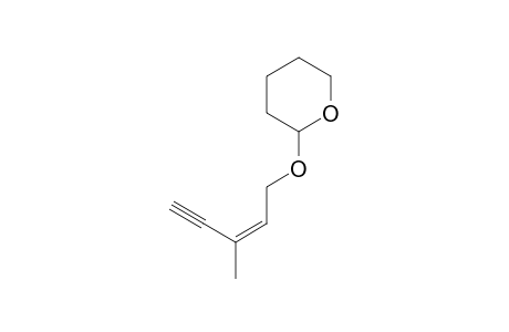 (Z)-3-Methyl-1-(2-tetrahydropyranyloxy)-2-penten-4-yne