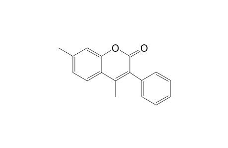 4,7-Dimethyl-3-phenylcoumarin