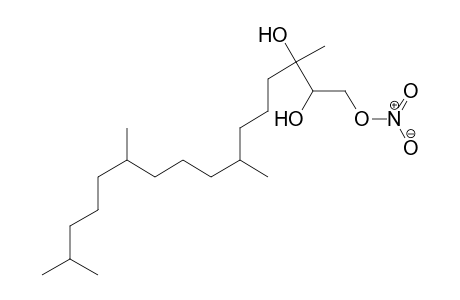 2,3-Dihydroxy-3,7,11,15-tetramethylhexadecan-1-ol nitrate