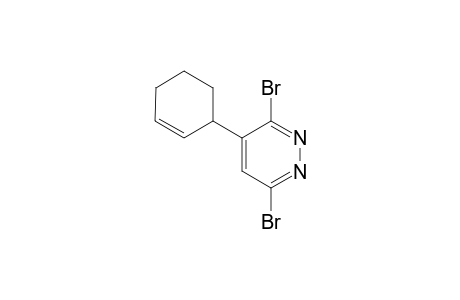 3,6-Dibromo-4-(cyclohex-2-en-1-yl)pyridazine