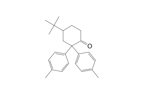 Cyclohexanone, 4-(1,1-dimethylethyl)-2,2-bis(4-methylphenyl)-