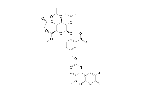 N-[4-O-[METHYL-(2,3,4-TRI-O-ACETYL-BETA-D-GLUCOPYRANOSYL)-URONATE]-3-NITROBENZYLOXYCARBONYL]-2-(2,4-DIOXO-1,2,3,4-TETRAHYDROPYRIMIDIN-1-YL)