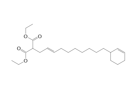 Diethyl 2-[2-(1'-cyclohexenyl)-2-decenyl]propanedioate