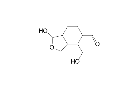 2-Formyl-1-(hydroxtymethyl)-8-oxabicyclo[4.3.0]nonan-7-ol