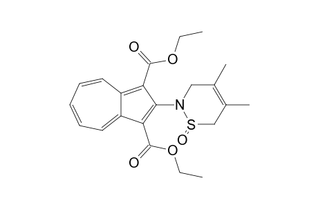 2-[1,3-Bis(ethoxycarbonyl)-2-azulenyl]-4,5-dimethyl-6H-2,3-dihydro-1,2-thiazine 1-oxide