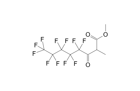 Methyl 2-methyl-3-oxo-3-undecylfluoropentylpropanoate