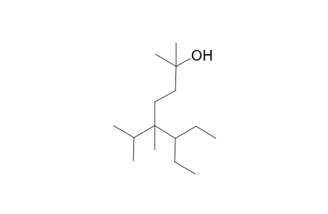 6-Ethyl-2,5-dimethyl-5-(propan-2-yl)octan-2-ol