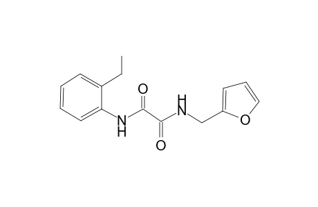 Oxamide, N-(2-ethylphenyl)-N'-(2-furfuryl)-