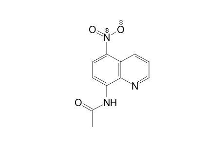 Acetamide, N-(5-nitro-8-quinolinyl)-