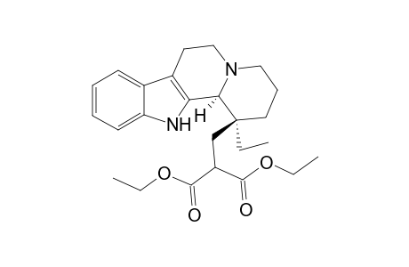 (1S,12bS)-1-(2',2'-Diethoxycarbonyl)-1-ethyl-1,2,3,4,6,7,12,12b-octahydroindolo[2,3-a]quinolizine