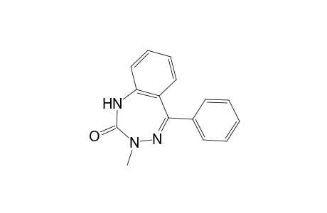 3-Methyl-5-phenyl-1,2-dihydro-3H-1,3,4-benzotriazepin-2-one