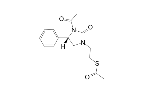S-[2-[(4R)-3-ACETYL-2-OXO-4-PHENYLIMIDAZOLIDIN-1-YL]-ETHYL]-ETHANETHIOATE
