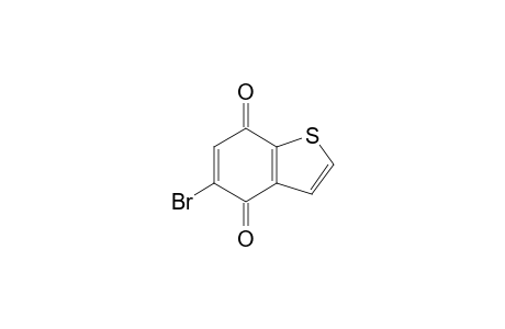 Benzo[b]thiophene-4,7-dione, 5-bromo-