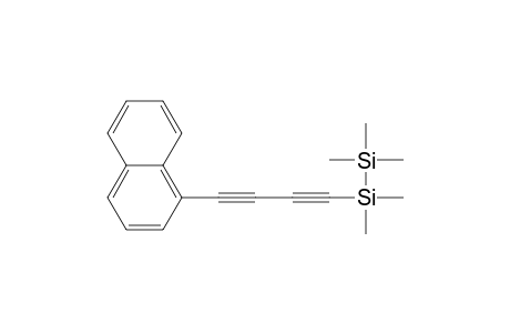 Dimethyl-(4-naphthalen-1-ylbuta-1,3-diynyl)-trimethylsilyl-silane