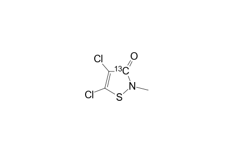 3-[13C]-4,5-Dichloro-2-methyl-isothiazol-3-one