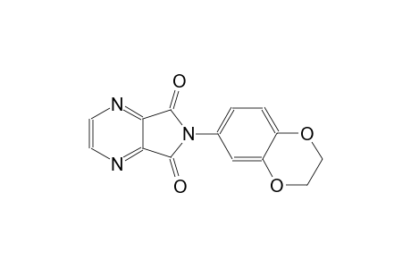 5H-pyrrolo[3,4-b]pyrazine-5,7(6H)-dione, 6-(2,3-dihydro-1,4-benzodioxin-6-yl)-