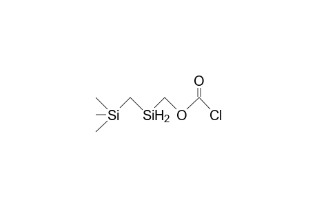 4,4-Dimethyl-2,4-disila-pentyloxy-carbonyl chloride