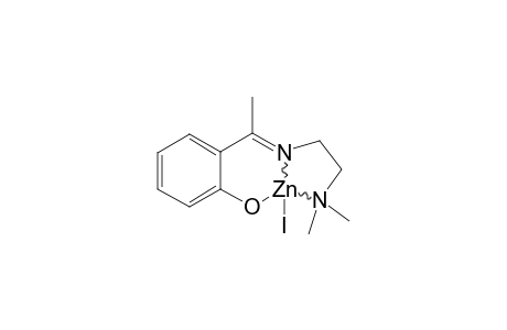 [ZN(L2)I];IODO-[2-[1-[2-(DIMETHYLAMINO)-ETHYLIMINO]-ETHYL]-PHENOL]-ZINC(II);COMPLEX