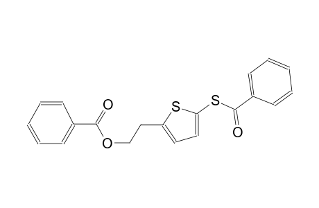 2-thiopheneethanol, 5-(benzoylthio)-, benzoate