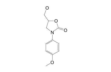 5-(hydroxymethyl)-3-(p-methoxyphenyl)-2-oxazolidinone