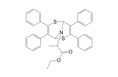 N-[1-(Ethoxycarbonyl)ethyl]-3,7,4,8-tetraphenyl-2,6-Imino-2H,6H-1,5-dithiocine