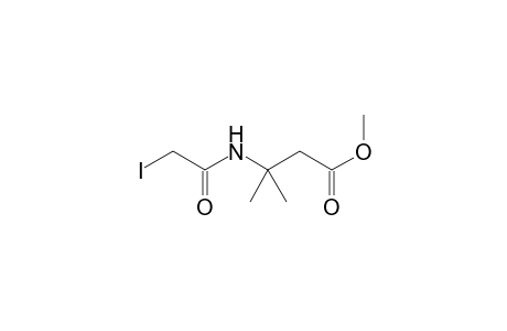 N-Iodoacetyl 3-Amino-3-methylbutyric Acid Methyl Ester