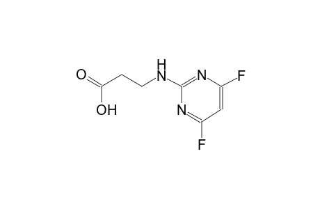 beta-alanine, N-(4,6-difluoro-2-pyrimidinyl)-