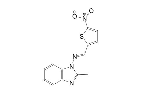 2-methyl-N-[(E)-(5-nitro-2-thienyl)methylidene]-1H-benzimidazol-1-amine