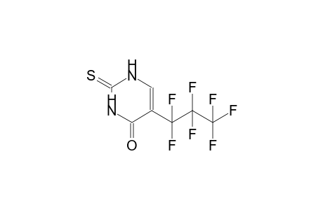 5-(1,1,2,2,3,3,3-heptafluoropropyl)-2-thioxo-2,3-dihydro-4(1H)-pyrimidinone