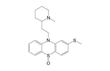 10-[2-(1-methyl-2-piperidinyl)ethyl]-2-(methylthio)phenothiazine 5-oxide