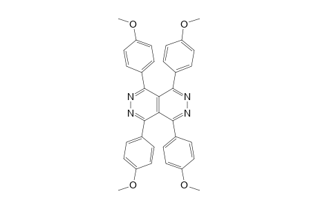 1,4,5,8-Tetra(4-methoxyphenyl)-2,3,6,7-tetrazanaphthalene