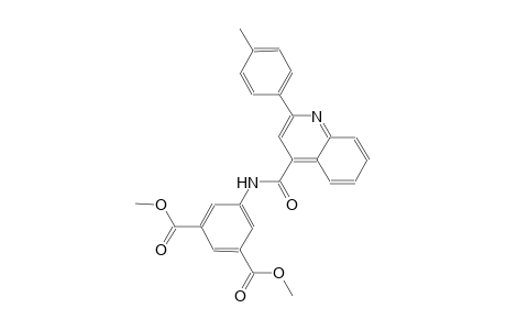 1,3-benzenedicarboxylic acid, 5-[[[2-(4-methylphenyl)-4-quinolinyl]carbonyl]amino]-, dimethyl ester