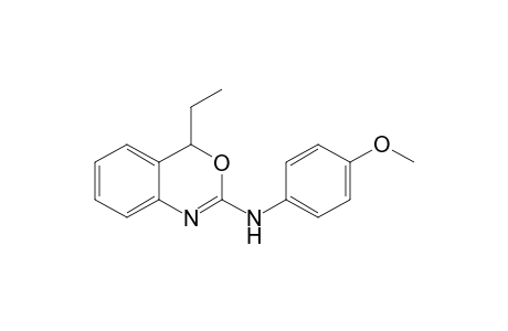 4-Ethyl-N-(4-methoxyphenyl)-4H-3,1-benzoxazin-2-amine