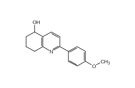 2-(p-methoxyphenyl)-5,6,7,8-tetrahydro-5-quinolinol