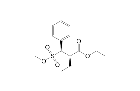 (2R)-2-[(R)-methoxysulfonyl(phenyl)methyl]butanoic acid ethyl ester