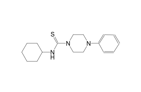 N-cyclohexyl-4-phenyl-1-piperazinecarbothioamide