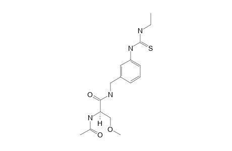 (R)-N-[3-(3-ETHYLTHIO-UREODO)-BENZYL]-2-ACETAMIDO-3-METHOXYPROPIONAMIDE
